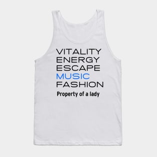 Vitality and Fashion Tank Top